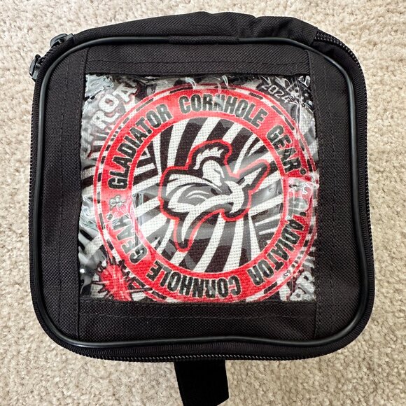 Gladiator Cornhole Gear 2024 UPROAR Pro Bags & Sidekick carrying case - Picture 2 of 4
